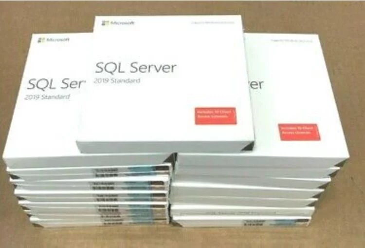 SQL Server 2019 Standard DVD Box Pack License