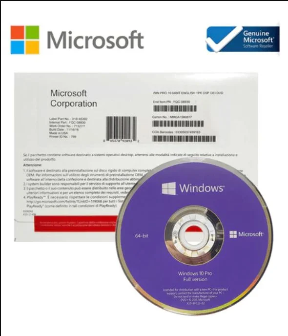 Windows 10 Pro Dvd 32 And 64 Bit